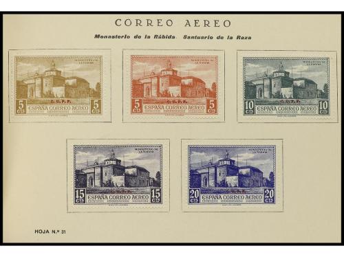 ✉ ESPAÑA. 1931. ALBUM OFICIAL DEL III CONGRESO C.U.P.P. real