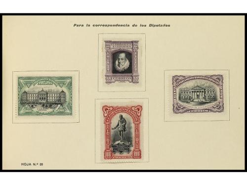 ✉ ESPAÑA. 1931. ALBUM OFICIAL DEL III CONGRESO C.U.P.P. real