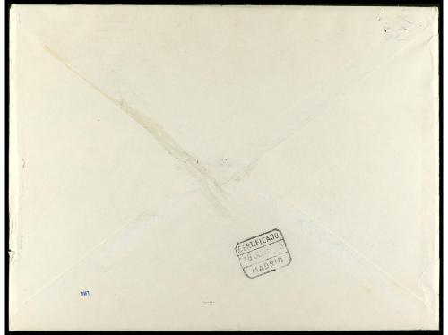 ✉ ESPAÑA. Ed. 499/16 y 517/30. 1930. SEVILLA a MADRID.Series