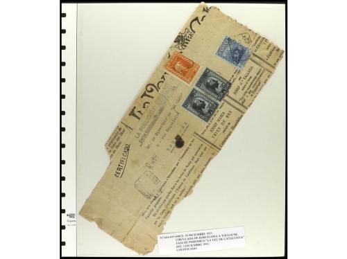 ✉ ESPAÑA. Ed. 636/54. 1931. MONTSERRAT. Conjunto de 26 carta