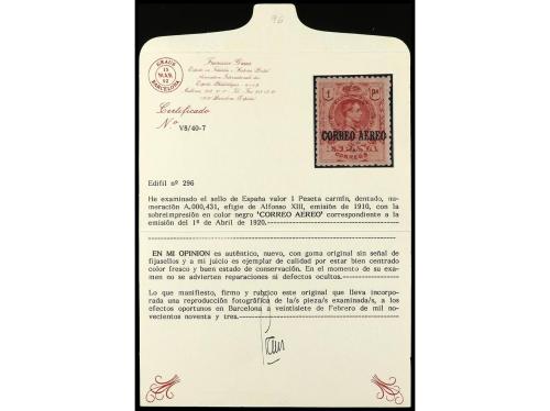 ** ESPAÑA. Ed. 292/6. SERIE COMPLETA. 5 valores. Bien centra