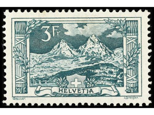 * SUIZA. Yv. 138/44. 1914-18. SERIE COMPLETA. 7 valores. Cat
