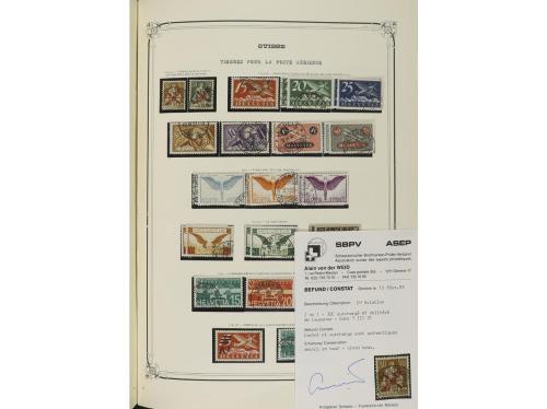 SUIZA. Colección en álbum Yvert de 1862 a 1989 muy completa 