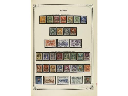 SUIZA. Colección en álbum Yvert de 1862 a 1989 muy completa 