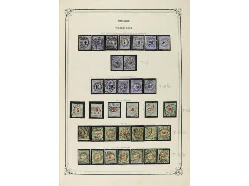 SUIZA. Colección en álbum Yvert de 1862 a 1989 muy completa 