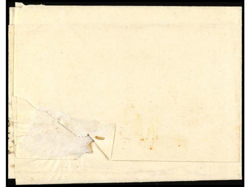 ✉ ESPAÑA: PREFILATELIA. 1852. ARROYO a MADRID. Fechador ARRO