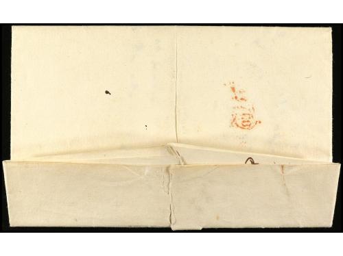 ✉ ESPAÑA: PREFILATELIA. 1847. SAN MARTIN DE SAGRA a MADRID. 