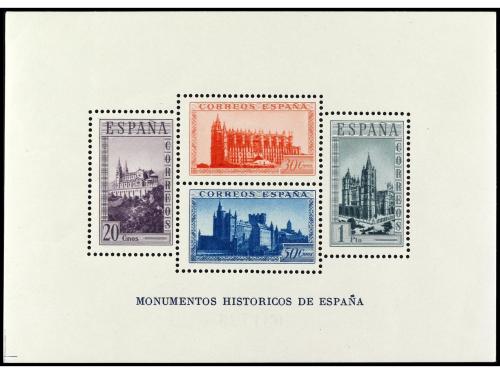 ** ESPAÑA. Ed. 847, 848. HB dentada y SIN DENTAR. Cat. 280&euro;.