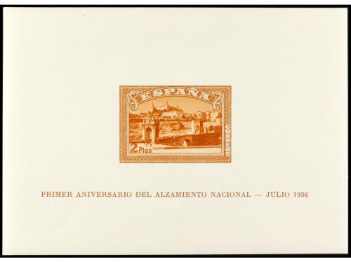 ** ESPAÑA. Ed. 838/39. HB SIN DENTAR. LUJO. Cat. 1.250&euro;. 