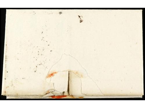 ✉ ESPAÑA: PREFILATELIA. 1828. VILLAREJO a MADRID. Marca CA.N