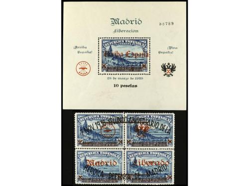 ESPAÑA E. LOCALES PATRIOTICAS: MADRID. Cuaderno conmemorativ