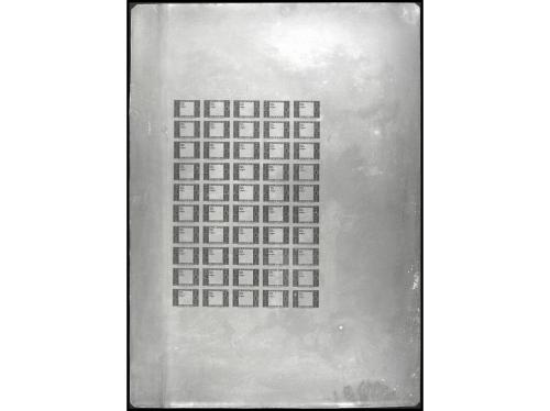 ESPAÑA. BENEFICENCIA. PLANCHAS LITOGRÁFICAS. Conjunto de 4 p