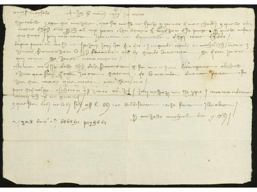 ✉ LIBANO. 1419 (12 febrero). BEIRUT a ALEPPO (Siria). Carta 