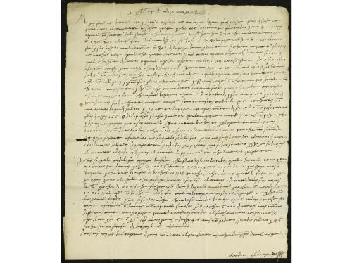 ✉ BELGICA. 1480 (30 marzo). BRUXELLES a CONSTANTINOPLA. Cart