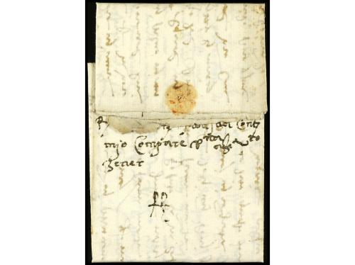 ✉ ITALIA. 1528 (31 enero). VENEZIA a ZANTE (Colonia venezian