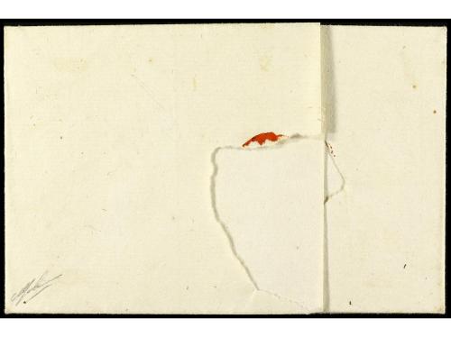 ✉ CABO DE BUENA ESPERANZA. (1730 ca.). Envuelta sin texto ci