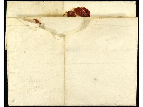 ✉ ESTADOS UNIDOS. 1698 (21 Mayo). NEW CASTELL (Gran Bretaña)