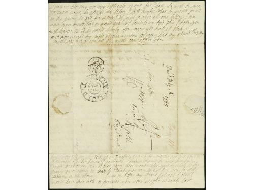 ✉ CANADA. 1795 (13 febrero). TROIS RIVIERES (Canadá) a NORFO