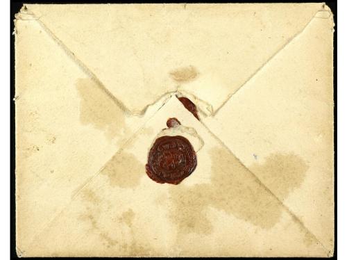 ✉ INDIA. 1771 (1 octubre). INDIA FRANCESA. PONDICHERY a TOUL