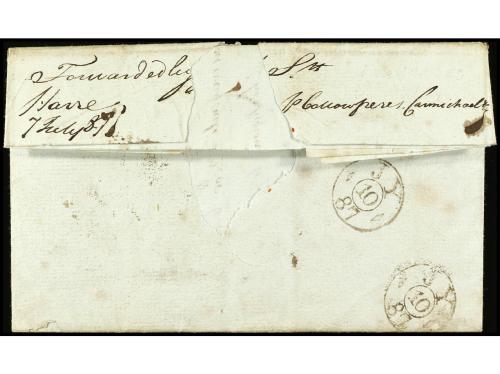 ✉ TOBAGO. 1787 (25 mayo). TOBAGO a KELSO (Gran Bretaña) cart