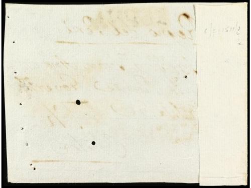 ✉ CHILE. (1790 ca.). FRONTAL. BARCELONA a CHILOE (Chile). Ma