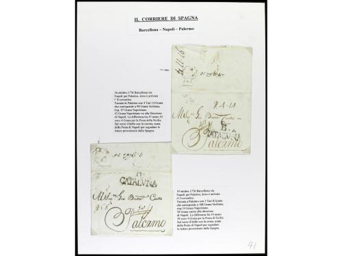 ✉ ITALIA ANTIGUOS ESTADOS: DOS SICILIAS - NAPOLES. 1776-98. 