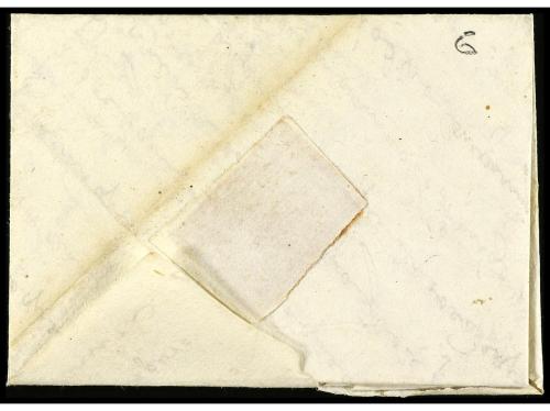 ✉ ESPAÑA: PREFILATELIA. 1701. ROMA a BARCELONA. Circulada po