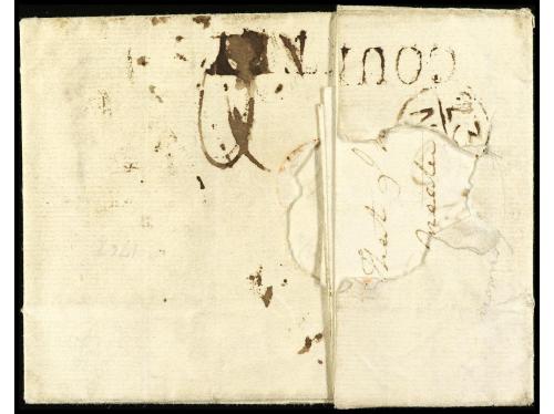 ✉ CANADA. 1767 (10 octubre). FOGO (New Founland) a ROSS (Irl