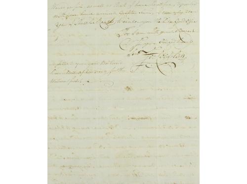 ✉ CANADA. 1767 (10 octubre). FOGO (New Founland) a ROSS (Irl