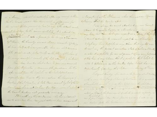 ✉ CANADA. 1777. QUEBEC (14 junio). QUEBEC a LONDON. Carta co