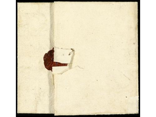 ✉ HOLANDA. 1690. Carta con texto dirigida a AMSTERDAM. Marca