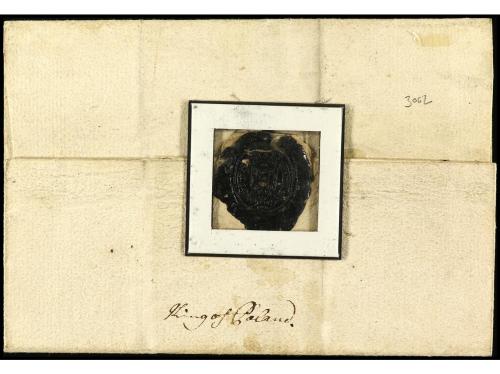 ✉ POLONIA. (1765 ca.). Envuelta sin texto dirigida "A mon co
