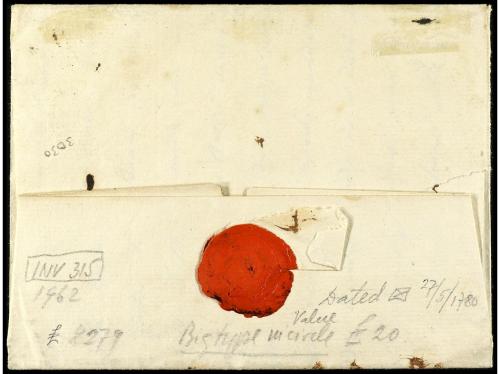 ✉ POLONIA. 1779. VARSOVIA a VENEZIA. Carta completa con text