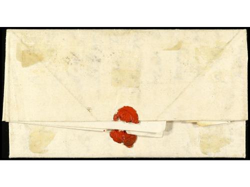 ✉ SUIZA. 1698. GENEVE a ST. GILLES. Carta completa con texto