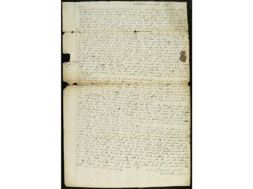 ✉ SUECIA. 1686 (27 febrero). STOCKHOLM a ROTTERDAM (Holanda)