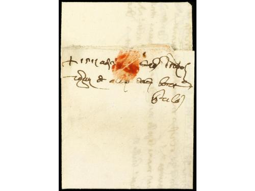 ✉ SIRIA. 1511 (21 septiembre). ALEPPO a TRÍPOLI. Carta compl