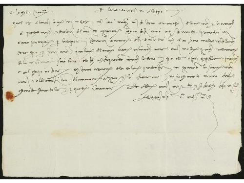 ✉ SIRIA. 1506 (4 agosto). ALEPPO a TRÍPOLI. Carta completa c