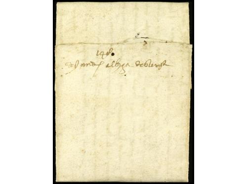 ✉ TURQUIA. 1480 (5 Marzo). BRUSSA (Bursa) a PERA (Constantin