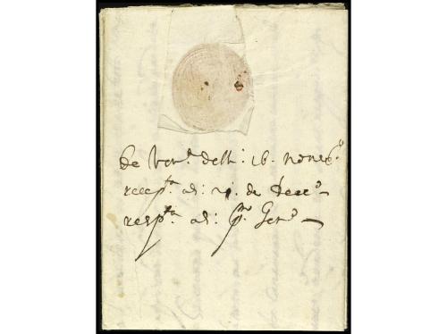 ✉ ITALIA. 1593 (16 noviembre). VENEZIA a PERA (Constantinopl