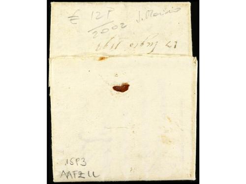 ✉ ITALIA. 1593 (17 julio). VENEZIA a CAIRO o ALEXANDRIA (Egi