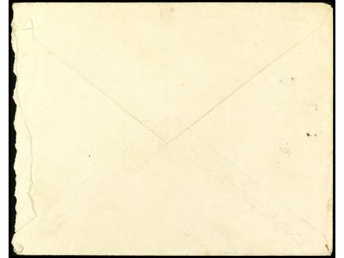 ✉ ESPAÑA. 1897. ZARAGOZA a TANAVAM, CALAMBO o dónde se halle