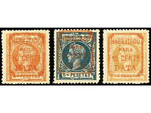 * COLONIAS ESPAÑOLAS: GUINEA. Ed. B1/14. EMISIÓN PROVISIONAL