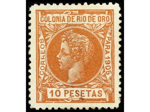 */(*) COLONIAS ESPAÑOLAS: RIO DE ORO. Ed. 1/16 sin 10. Serie