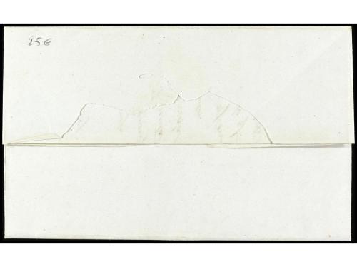 ✉ BOLIVIA. 1840 (3 noviembre). COCHABAMBA a LAMAR. Marcas CO