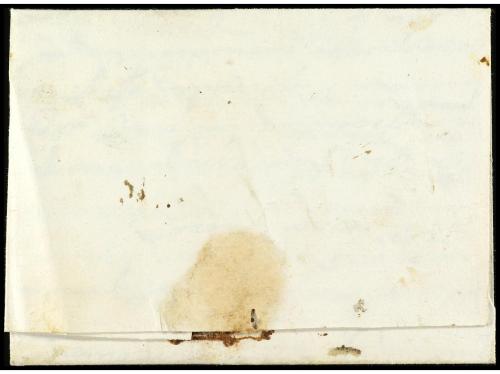 ✉ PERU. 1829 (17 marzo). GUANCAVELICA a ANDAHUAYLAS. Marca G