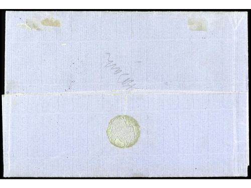 ✉ MEXICO. Sa. 4a. 1859. GUADALAJARA a SAYULA. 4 reales rojo 