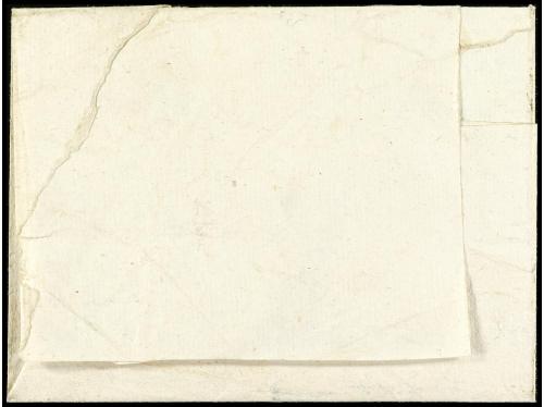 ✉ PERU. (1810 ca.). Envuelta circulada a LIMA. Marca CUZCO e