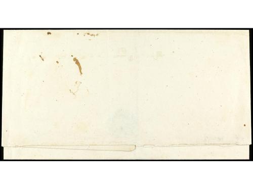 ✉ PERU. (1830 ca.). Envuelta circulada a PATILUILCA. Marca C