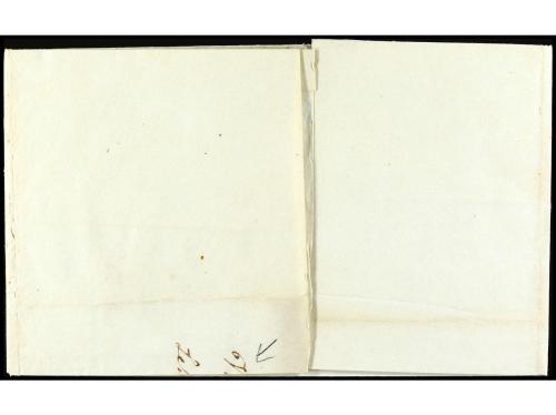 ✉ CHILE. 1830. VALPARAISO a CÁDIZ. Circulada vía Río de Jane