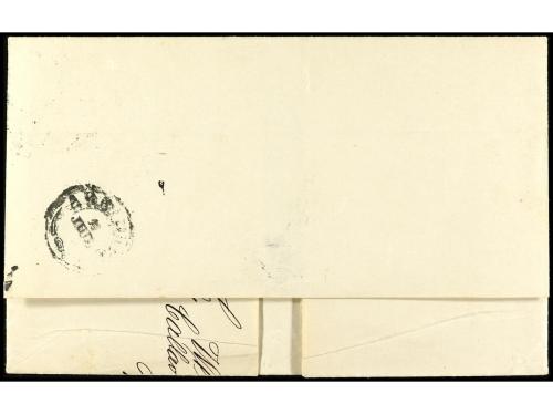 ✉ PERU. Sc. 14. 1870 (27 junio). CALLAO a AREQUIPA. 1 dinero